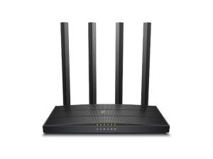 Роутер TP-Link ARCHER C6U (AC1200, 1хGE WAN, 4хGE LAN, 1хUSB 2.0, MU-MIMO, Beamforming, Airtime Fairness, 4 внешние антени)